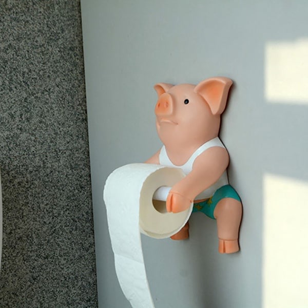 IC Gris Stil Toalettpappershållare Stansfri Hand Tissue Box Househ
