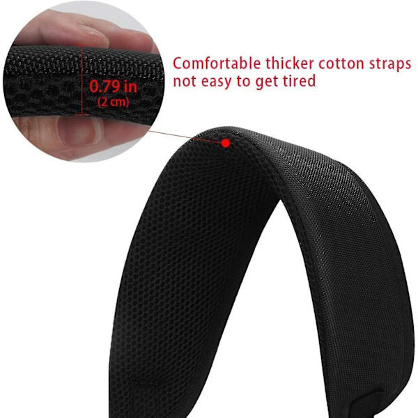 Bærbar golf skulderstropp golfbag stropp erstatning komfort skulder justerbar stropp golfbag