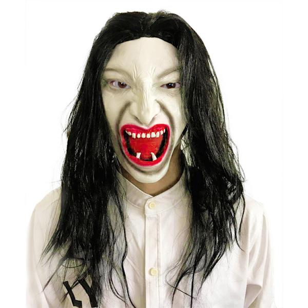 Spökhusmanuskript dödar NPC män och kvinnor mask huvudbonad Halloween rumsflykt spökhus skräckkostym MJ51 C