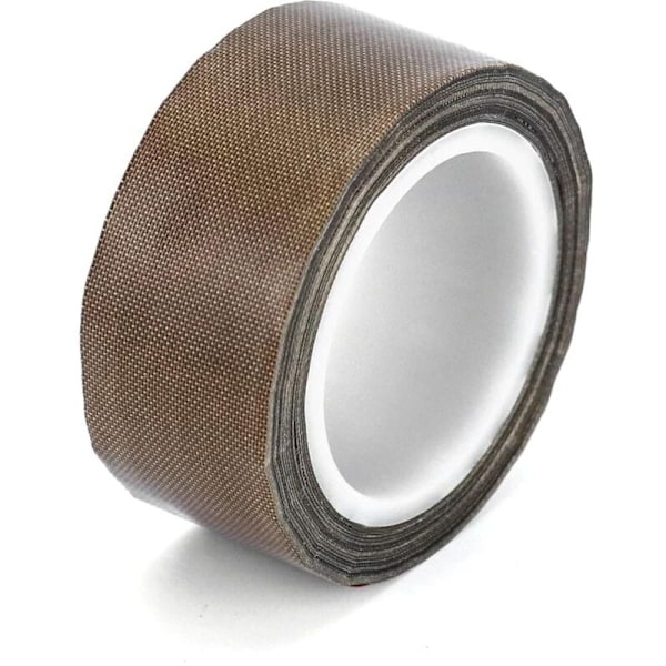 Pc Scotch Teflon Högtemperatur PTFE Självhäftande Tejp, 0,18 mm Tjock Teflontejp för Vakuumförpackare, 45 mm x 10 m, av DEBUNS