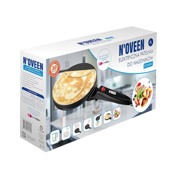 Elektrisk Pannkaka Stekpanna ECM490