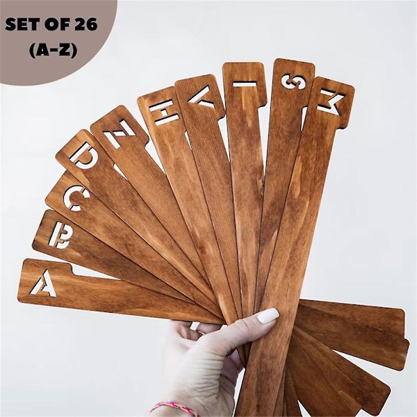 Vinyl Record Dividers, 26 alfabetiska vinyl Record Storage Dividers A-Z