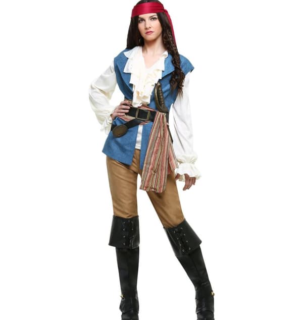 Pirates of the Caribbean Kostume (farve M)