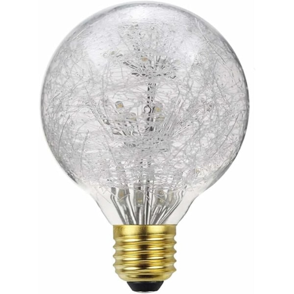 Led-lamppu Vintage-lamppu RGB Ilotulitus Edison-lamppu 3W 220/240V E27 Koristelamppu (G80) [Energialuokka G]
