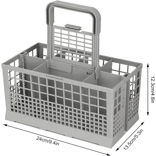 Universal Cutlery Basket for Dishwasher (removable handle) A A