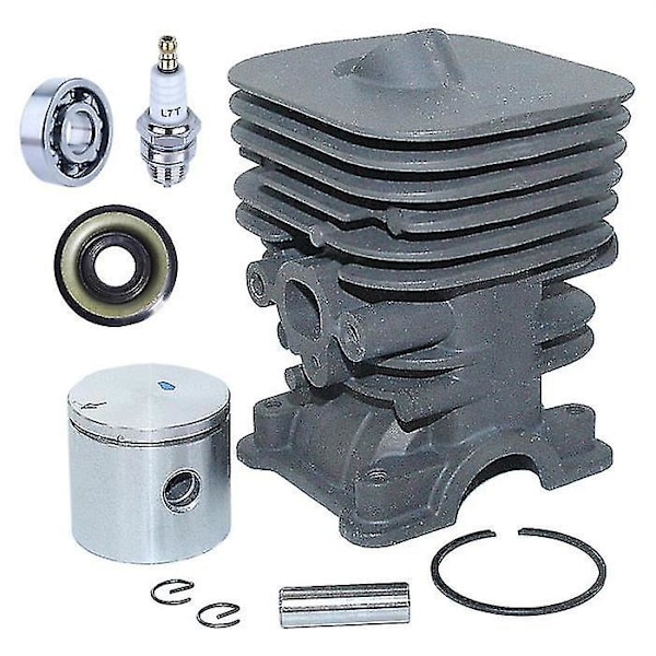 Cylinderkolvsats för Husqvarna 125e 128c 128ld 124c 124l 125c 125l 125ldx 128cd 128l 128d för Jonsered Craftsman Trimmer