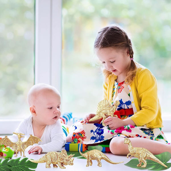 16 kappaleen dinosauruksen lelusetti Realistiset pienet dinosauruksen lelut Muoviset mini dinosauruksen lelut Realistiset dinosauruksen lelut Dino-hahmot B