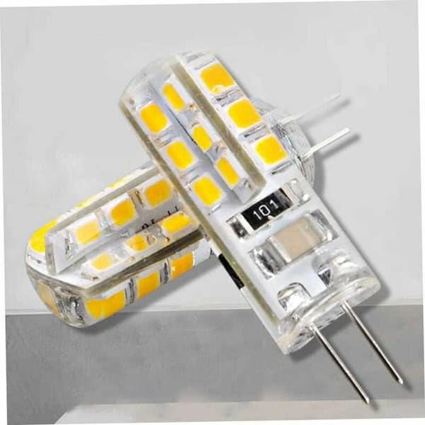 Gy6.35 LED-pærer AC DC 12 V BI BI Dimbar Halogen Erstatningsstift