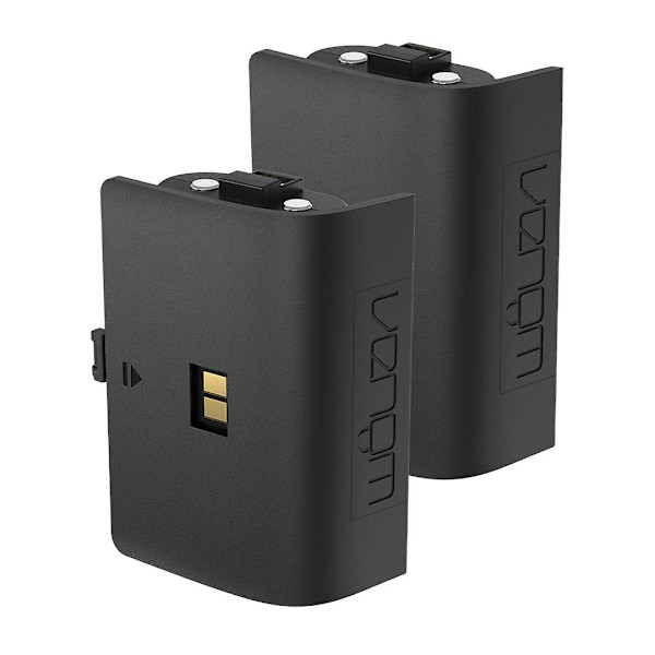Udskiftningsbatteripakker til Venom Xbox-opladningsdock - sort (Xbox Series X & S / Xbox One)