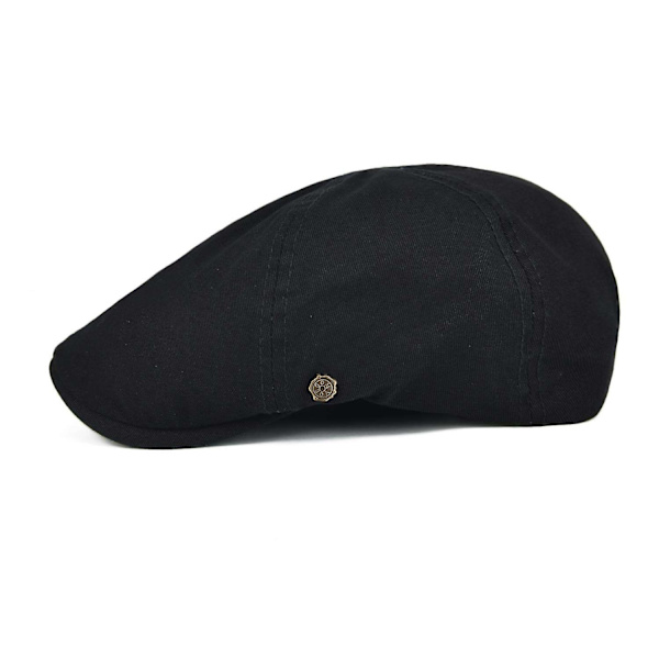 Bomull Platt Kepsmössa Herr Golf Cabbie Hatt Gatsby Ivy Kep Irländsk Jakt Hatt Newsboy Driver Cabbies Beret Hög Kvalitet