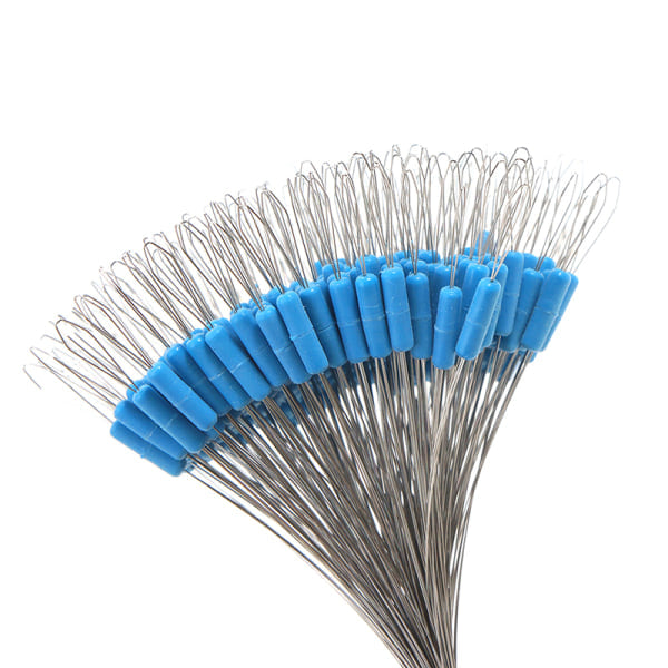 IC 200 stk. Fiskeflåd Bobber Rak Silikone Space Bean Stopper F-1,6 mm 1,5-3,0