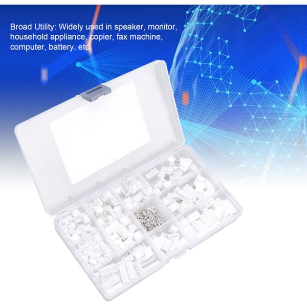 500 stk. Jumper Wire Connector Terminal 2,54 mm Hus Hun Pin Header Connector Kit, DUBUNS