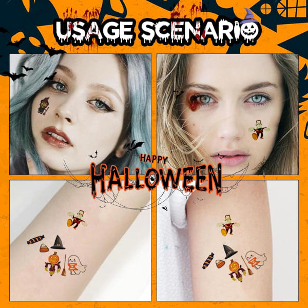 IC Halloween-tatueringar (16154)