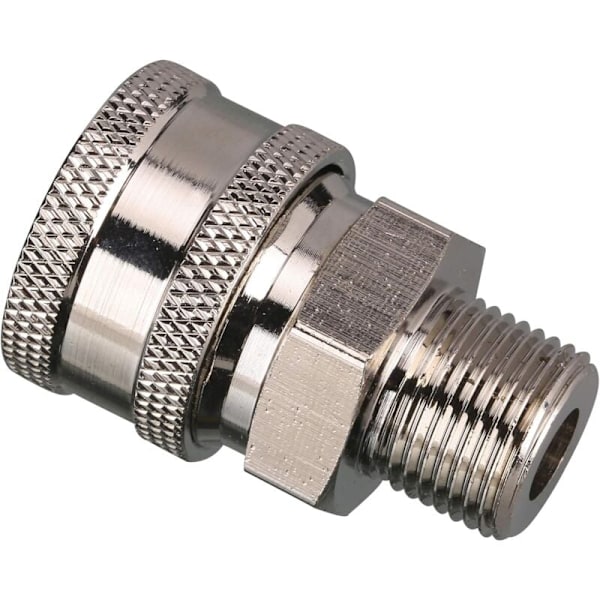 Snabbkopplingsadapterkit för högtryckstvätt, 9,5 mm hangänga, 5000 PSI 1 3/8'' Snabbkopplingskit - Hane