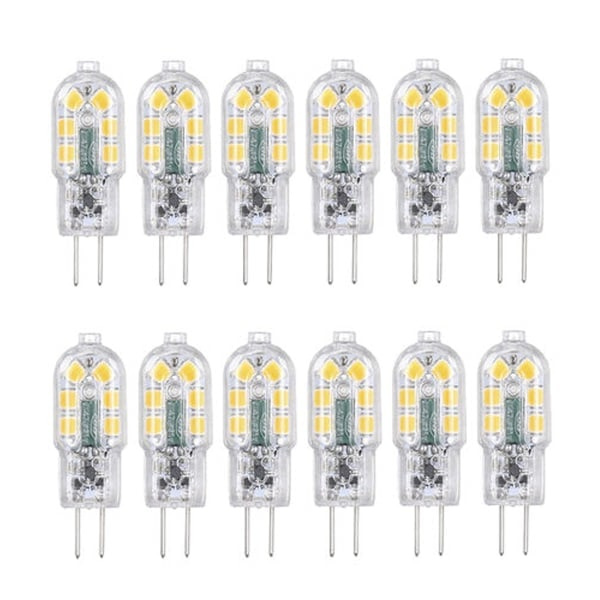 Tomshine G4 LED-lampor 12-pack varmvitt