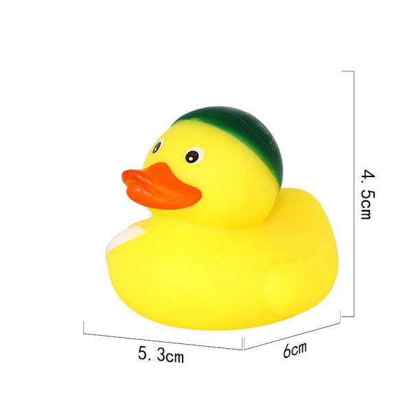 Luovia Halloween-kumikissoja, jotka ääntävät puristamalla, MJ51-lelu, kelluva keltainen kissa (10 kpl) Airline Duck