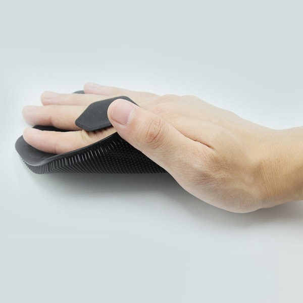 IC 1st Silikone Body Scrubber Badebrusebad Body Børste til Blid Ex Pink