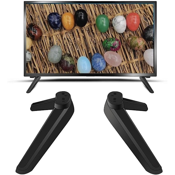 Universaali TV-teline, pöytälevyn TV-telineen jalustan vaihto, TV-jalustan jalat 17mm-20mm