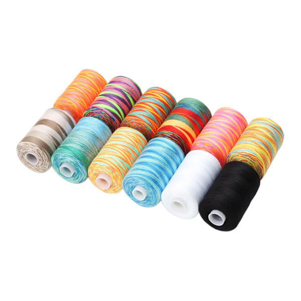 12x Sytråd Set Broderitråd För Handsömnad Quiltning Sömnad