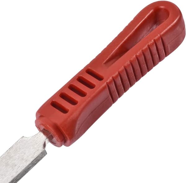 Diamantfil, 120 mm, med plasthåndtag, til slibning og polering