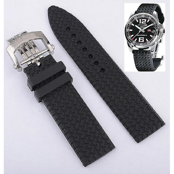 Silikon gummiband med Chopard fjärilslås