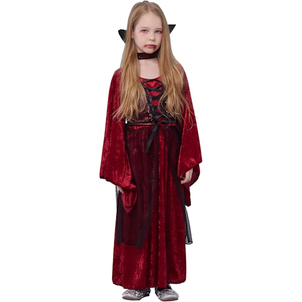 Jentekostyme - Ingen returrett - Ingen returrett vampyr flicka 3-4 Jahre