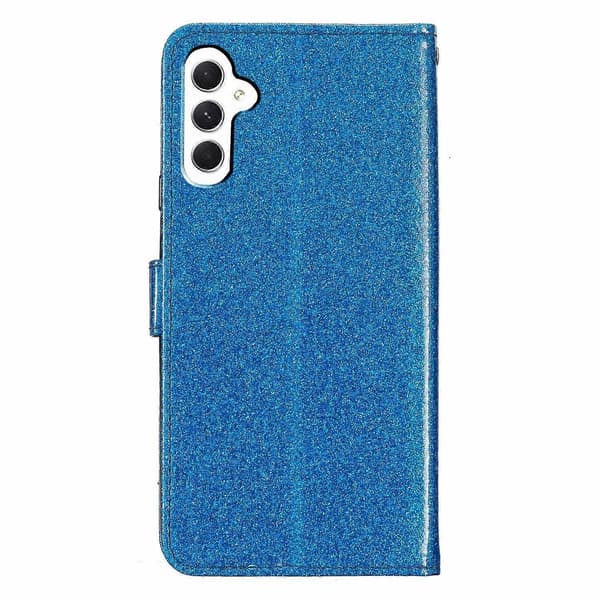 Glitter Puder Flip Läder Telefonfodral For Samsung Galaxy A36 5G