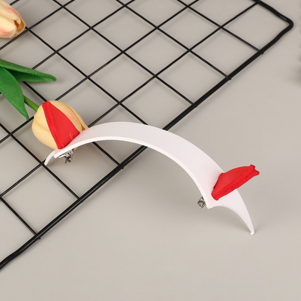 IC Cosplay DARLING In The FRANXX Zero Two Hodeplagg Horn Hårklemme H