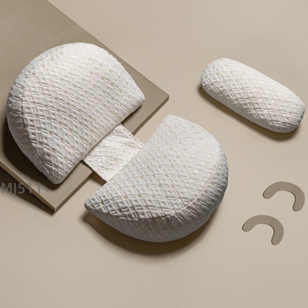 Graviditetspute midje beskyttelse side sovepute mage støtte sove side sovepute ammepute U-formet midjepute sommer platinum One Size