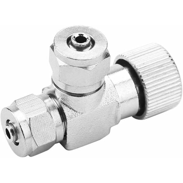 Nåleventil for Akvariumsystem CO2 Regulator Bobleteller Akvariumstilbehør (Dobbel Hode Trimventil, 2)