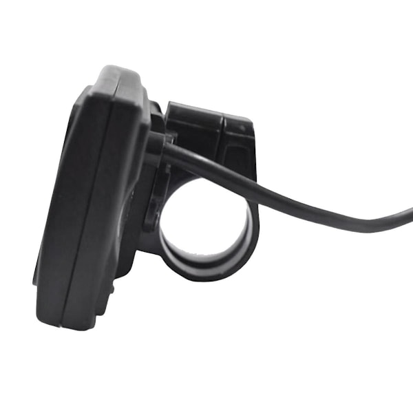 EBike Sähköpyörä S861 LCD-näyttö 6PIN 24V 36V 48V Ebike Manuaalinen ohjaus Nopeusmittari Vedenpitävä liitin