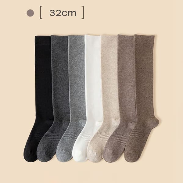 Långa damstrumpor KAFFE 52CM 52CM kaffe 52cm-52cm coffee 52cm-52cm