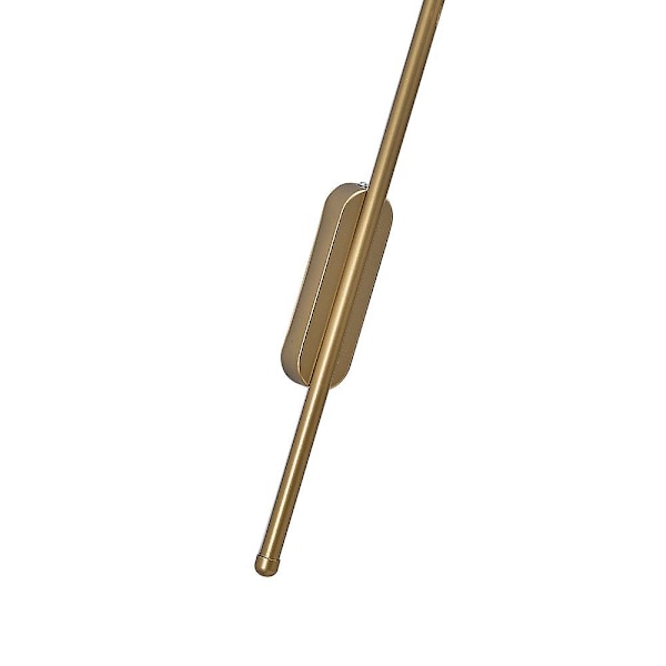 Minimalistisk guld lineær LED væglampe, hvidt lys 100 cm