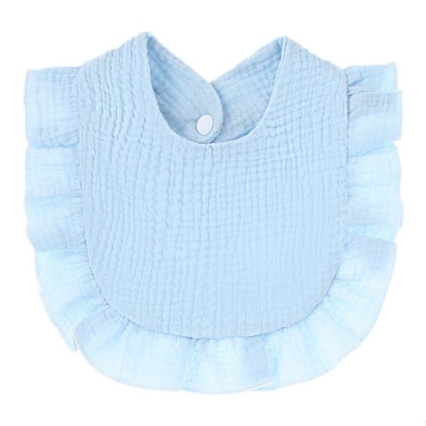 2 st. Dregelhaklappar Babyhaklappar LILA Lila Purple