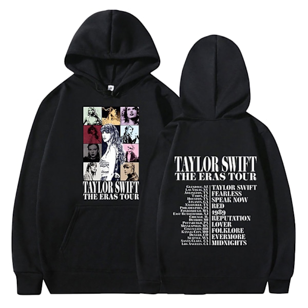 Taylor Swift perifer hettegenser 3D-trykt Taylor Swift unisex 5XL