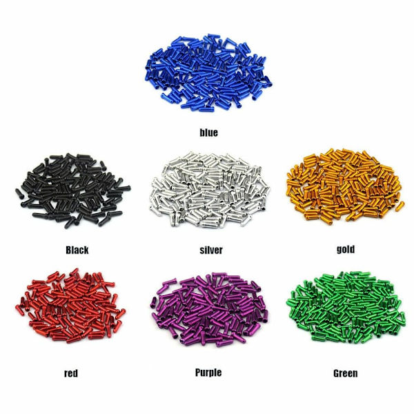 Bremseskabelender Cykler Gearskifter SORT sort black