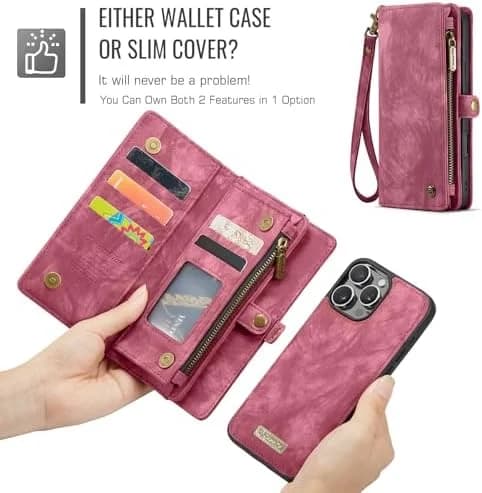 caseme 008 iphone 16 pro max rød rød red