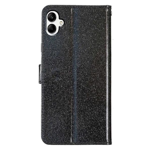 Glitter Puder Flip Läder Telefonfodral For Samsung Galaxy A06 4G