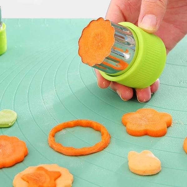 IC Stål Frugt Grøntsagsfondant DIY Cookie Form