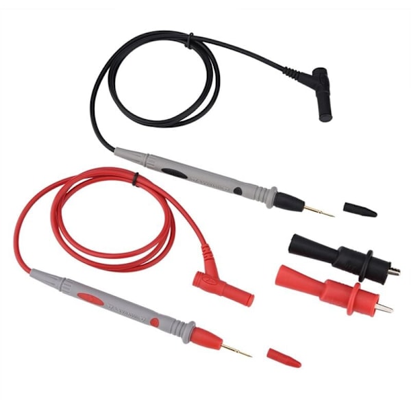 1000V 20A Multimeter Test Kit Digital Elektronisk Sond Ledningsset med Krokodilklämmor och Banankontakt för Strömtång