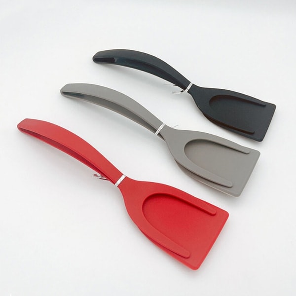 IC To-i-en nylon Non-stick tang Omelet spatel Kitc Rød