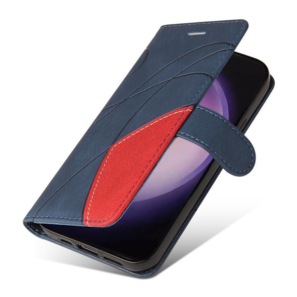 KT Wallet Case til Samsung Galaxy S24 Ultra - Blå Blå Blue