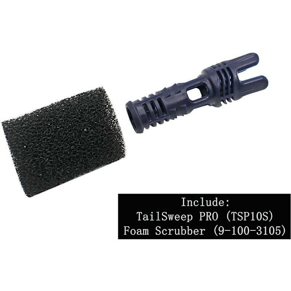 RTGPT Roiskesuojaussuutin ja 6 Vaahtomuoviharjaa Polaris 280 -allasrobottiin, Vastaa Tail Sweep Pro TSP10S...DEBUNS -mallia
