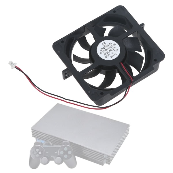 Ersättning intern kylfläkt, DC7V kylare Ersättning för PS2 50000 / 30000 spelkonsol Bra värmeavledning
