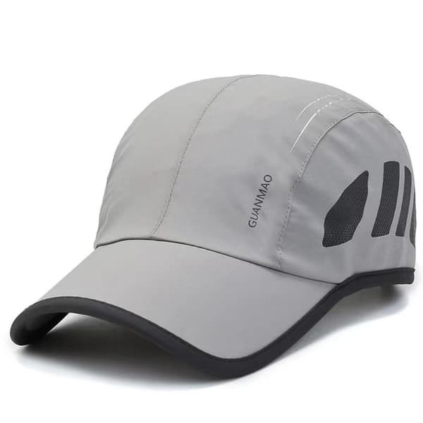 Hurtigtørkende Mesh Caps Sport Golf Baseball Caps MØRKEGRÅ mørkegrå dark grey