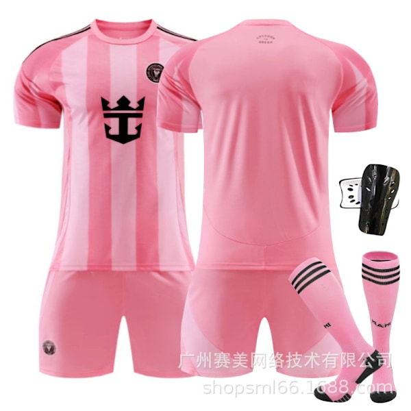 Miami International Home Stadium Nr. 10 Messi Trøje Nr. 9 Suarez 23 Beckham Børnefodbold Size 10 socks twenty two#