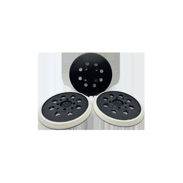 Slibepude til Bosch (Ø 125 mm, medium hårdhed med tilbehørssystem til excentersliber PEX 300/400 AE / 4000 AE / Advanced Orbit 18..DEBUNS
