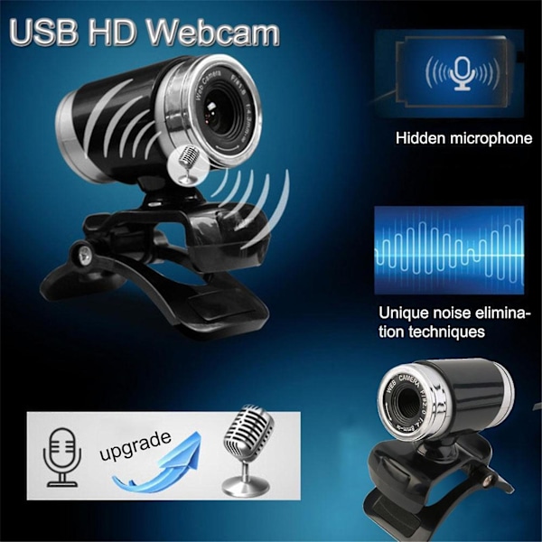 USB 50MP HD webkamera for datamaskin PC bærbar PC