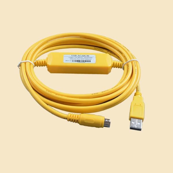 Delta PLC Ladda ner Line PLC programmeringskabel USB-DVP USB-ACAB230 Hög flexibilitet