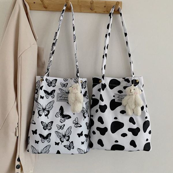 Casual Tote Bag Leopard Axelväska 2 2 2 2